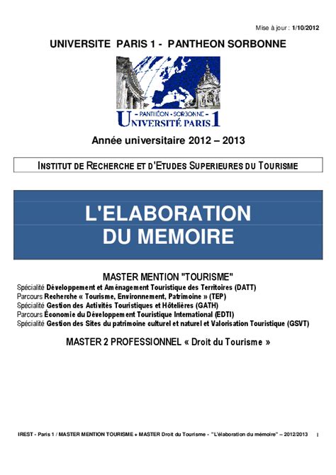 Exemple De Guide Dentretien Pour Un Mémoire Pdf