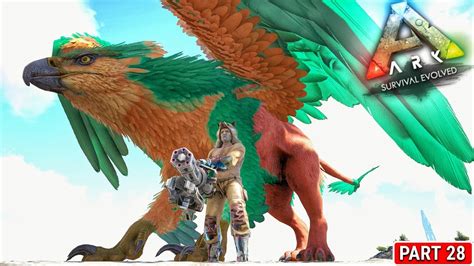 I Finally Tame Powerful Ancient Prime Griffin ARK Kaiju Hunter