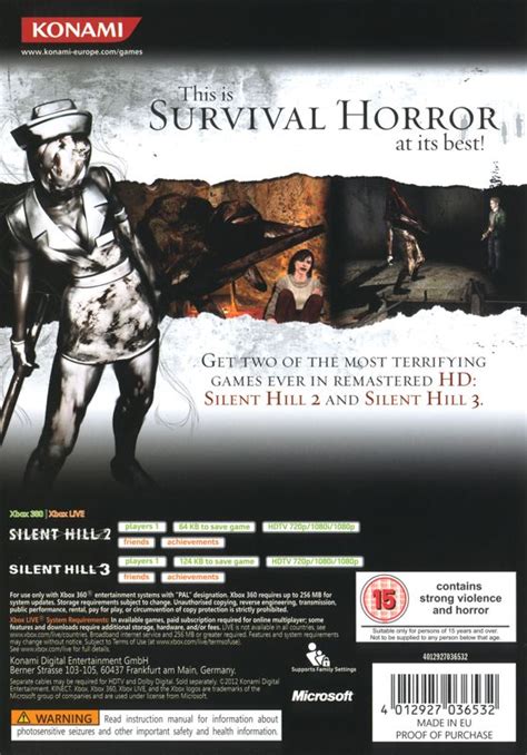 Silent Hill HD Collection Cover Or Packaging Material MobyGames