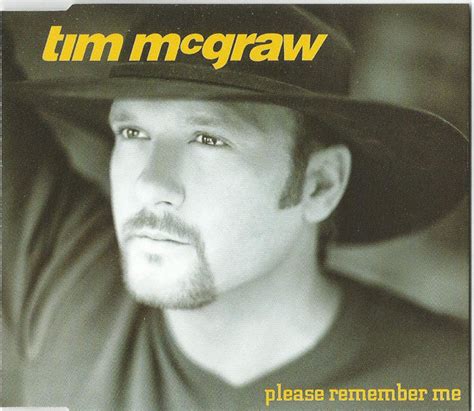 Tim McGraw - Please Remember Me (1999, CD) | Discogs