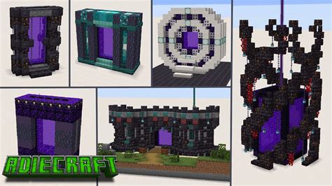 Minecraft Nether Portal Dimensions