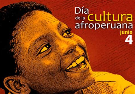 04 de Junio Día de la Cultura Afroperuana