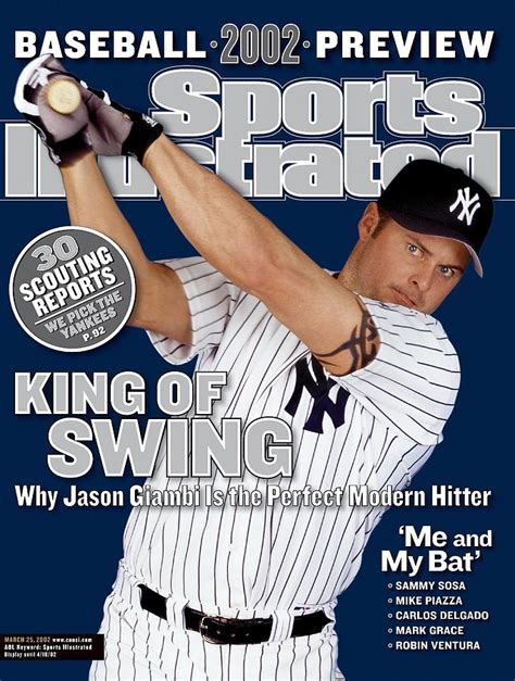 New York Yankees Jason Giambi Sports Illustrated Cover by Sports ...