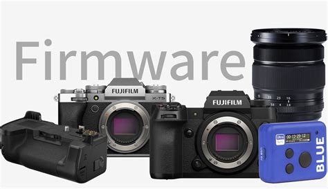 FUJIFILM Firmware Updates Add External Timecode Sync For Cameras And