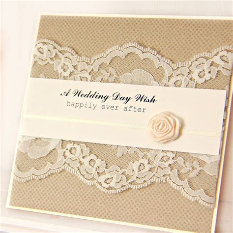 Lace Card Wedding Cards Handmade Greeting Cards Handmade Commitment