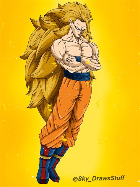 Artstation Dragon Ball Goku Super Saiyan 3