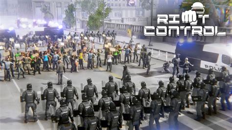 First Look At Riot Control Simulator Youtube