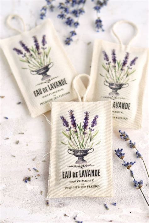 Lavender Sachets DIY No Sew The Graphics Fairy Lavender Sachets