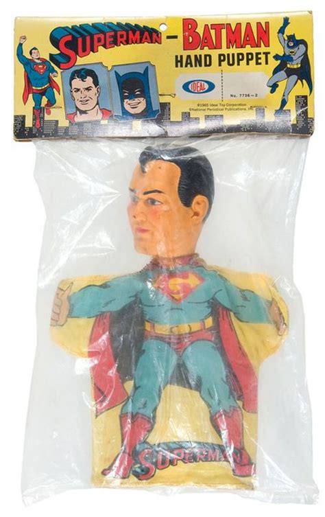 Vintage Superman Items Up For Auction Superhero Toys Superman Vintage Toys 1960s