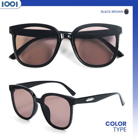 Jual Iooi Eyewear Kacamata Hitam Kotak Over Size Sunglasses Uv