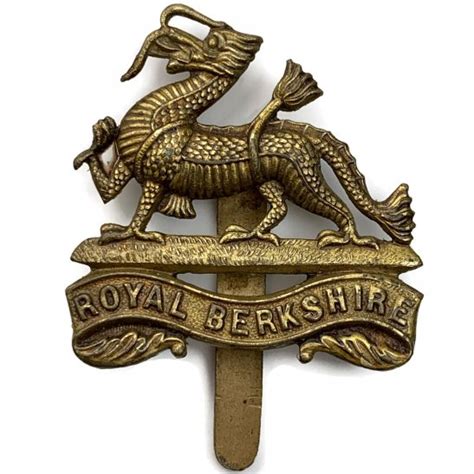 Ww2 Royal Berkshire Regiment Cap Badge