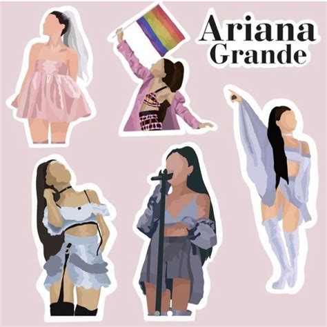 Ariana Grande Sticker Pack Pegatinas Para Imprimir Gratis Pegatinas