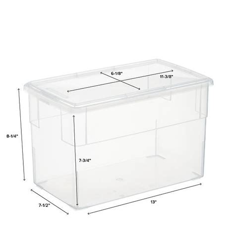 Our clear storage boxes – Artofit