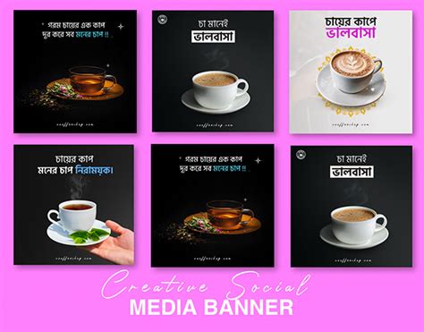 Creative social media banner design on Behance