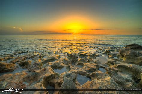 Florida Beach Sunrise Jupiter Island Hdr Photography By Captain Kimo