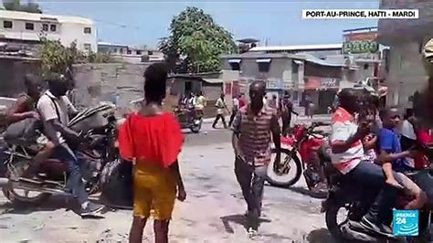 Ha Ti Des Milliers D Habitants Fuient Un Quartier De Port Au Prince