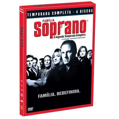 Box Família Soprano 2ª Temporada 4 Discos Submarino