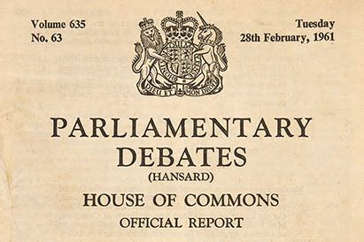 Online Resources - Parliament Archives