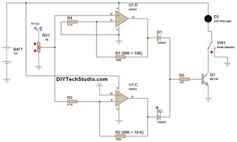 Music Reactive Led Strip Circuit Diagram Led Reactive Music