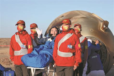 Shenzhou XVI crew return after 'very cool journey' - Asia News ...