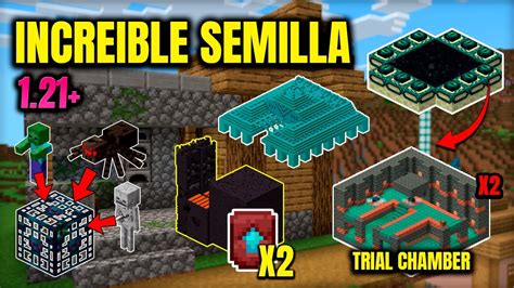 La MEJOR SEMILLA De MINECRAFT 1 21 1 BEDROCK Para COMENZAR YouTube