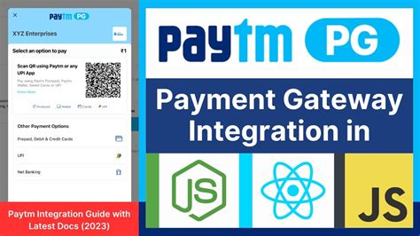 Paytm Payment Gateway Integration In React And Nodejs Hindi Paytm