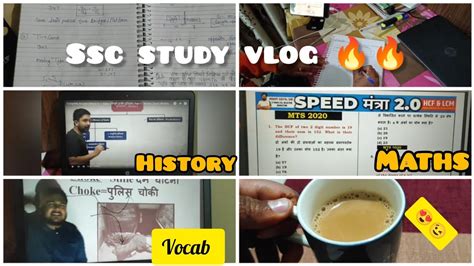 Ssc Study Vlog A Day In The Life Of An Ssc Cgl Aspirant Ssc Study