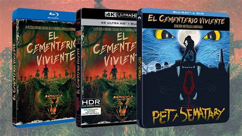 Todos Los Detalles De El Cementerio Viviente En Blu Ray Steelbook Y UHD 4K