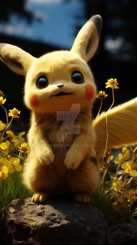 Realistic Pikachu(Ai image) by Greybonz on DeviantArt