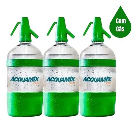 Acquamix Soda G S Kit X Litros Parcelamento Sem Juros