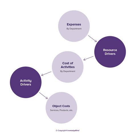 Activity Based Costing Management Skill Diagram Business Infographics