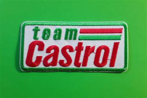 Castrol Oil Team Motorsport Racing Rally Car Formula One Embroidered