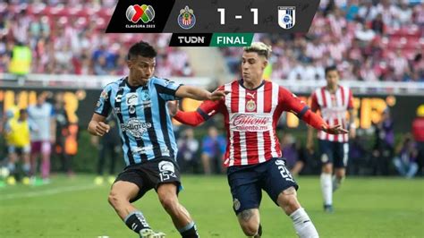 Chivas Vs Querétaro En Vivo Hoy Liga Mx Clausura 2023 Minuto A