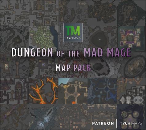 Dungeon Of The Mad Mage Map Pack Levels 1 23 Rdungeonofthemadmage