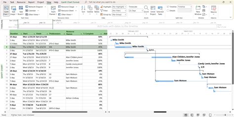 How To Open Gantt Chart In Microsoft Project - Infoupdate.org