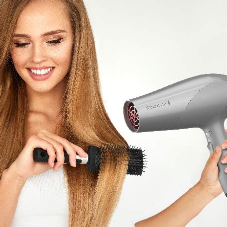 Hair Dryer With Ionic Ceramic Tourmaline Technology Remington