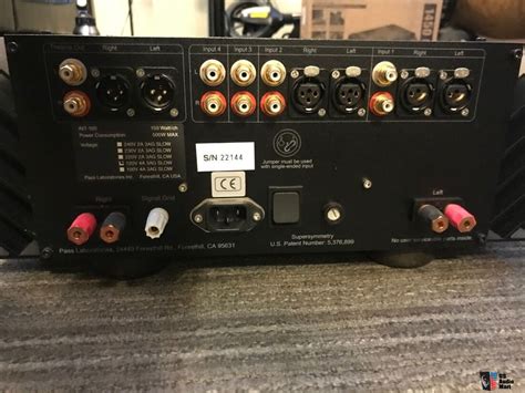 Pass Labs Int 150 Integrated Amplifier Photo 2453918 Us Audio Mart