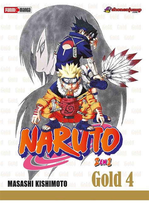 Naruto Gold Edition N 4 Manga Editorial Panini Masashi Kishimoto