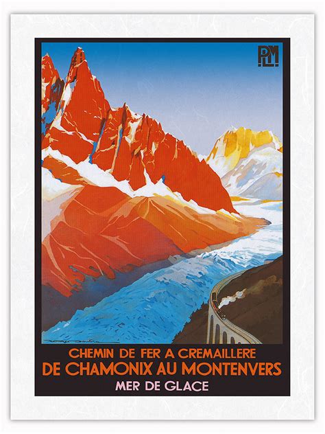 Chamonix To Montenvers France Mer De Glace Glacier PLM French