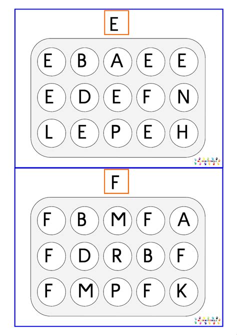 Reconnaissance Des Lettres Majuscules Mc En Maternelle