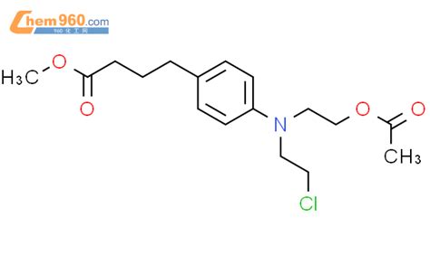 Benzenebutanoic Acid Acetyloxy Ethyl Chloroethyl