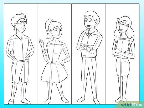 How To Draw Your Own Cartoon Character Steps With Pictures