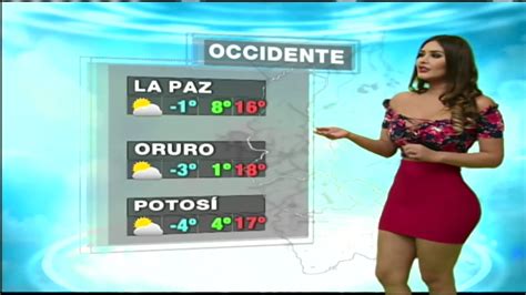 Patricia Pe A Zambrana El Clima Por Atb Hd Viva La Ma Ana Bellas