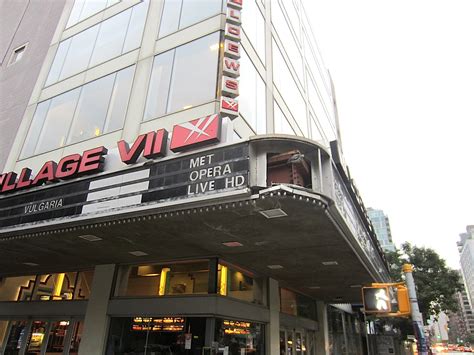 Ev Grieve Looking At The Loews Village 7 Marquee