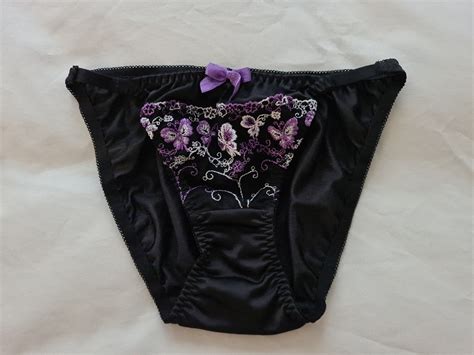 Silky String Bikini Panties From Japan Size Aus Uk Us Etsy