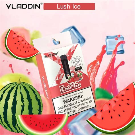 CLOSESYSTEM Vladdin X Cartridge Lush Ice แตงโม ยกกลอง3ตว 3 2ml 1