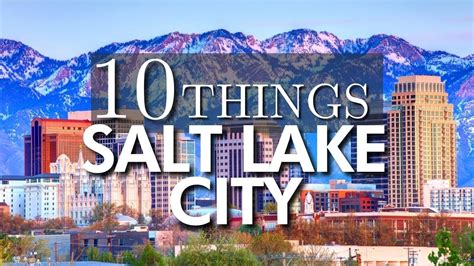 Top Things To Do In Salt Lake City Utah Youtube