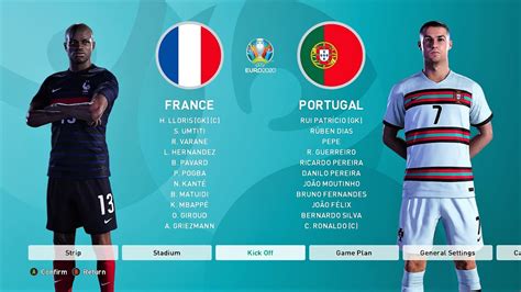 France Vs Portugal Prediction Line Up UEFA Nations League PES