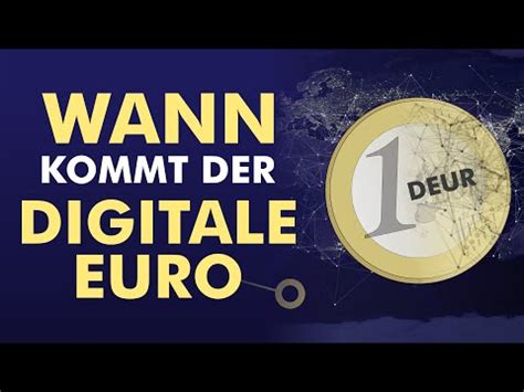 Digitaler Euro kommt digitale Währung für Europa YouTube