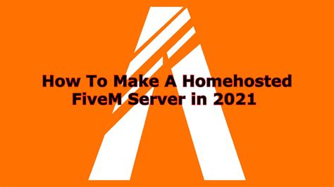 2021 Update How To Fivem How To Setup Fivem Server No Txadmin